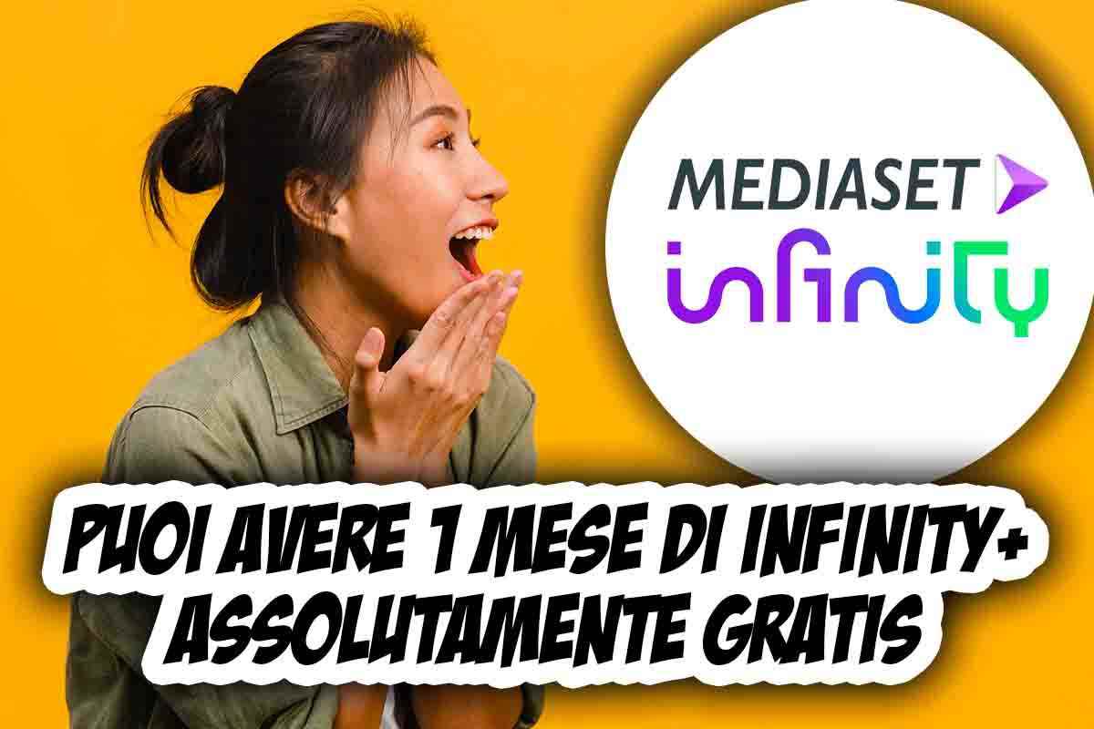 Mediaset Infinity+ gratis con questa procedura