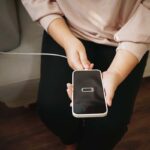 Smartphone in carica